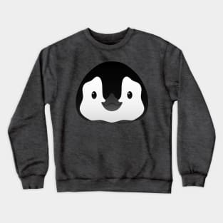 Baby Penguin Face Crewneck Sweatshirt